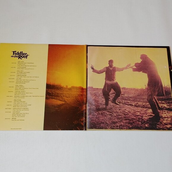 Vintage Fiddler on the Roof Gatefold 2 x LP Vinyl Collection - Picture 5 of 6